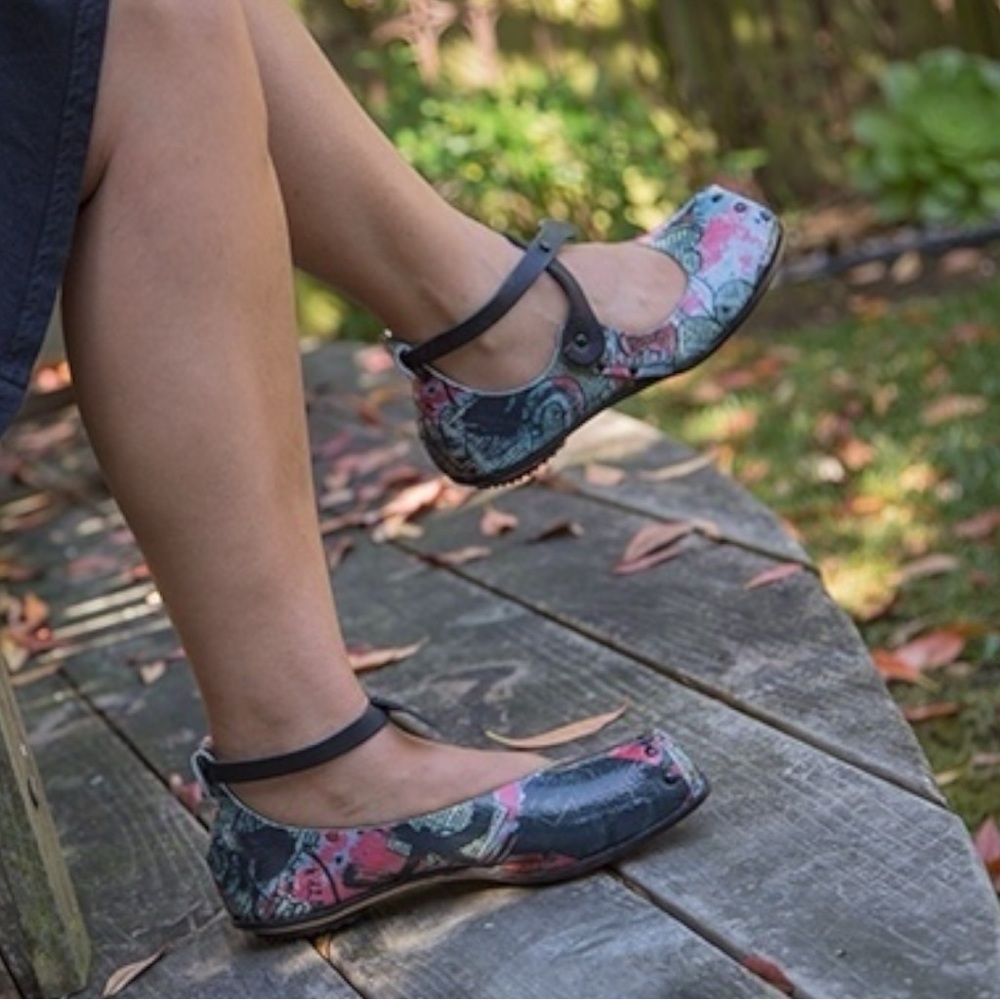 Colorful Mary Jane Flats